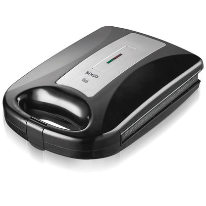 Sandwicheira Sogo SANSS7176 | 1200W, Antiaderente, 4 Sanduíches