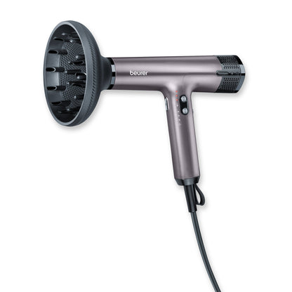 Secador de Cabelo Beurer HC100 | Iónico, 4 níveis, 360g