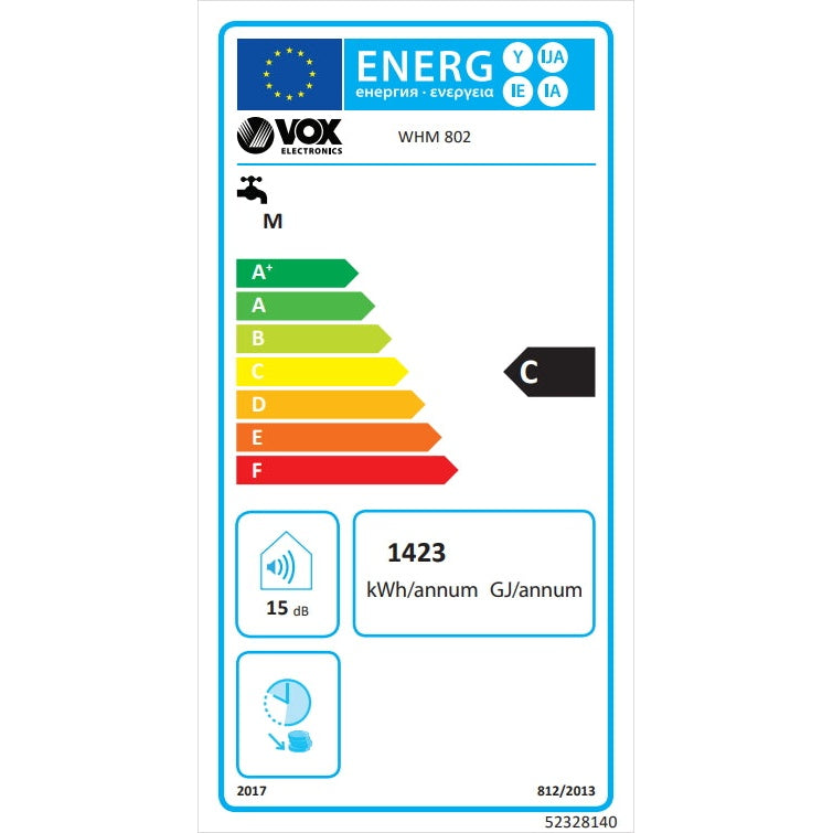 Termoacumulador Vox WHM802 | 80L, 2000W, Classe C