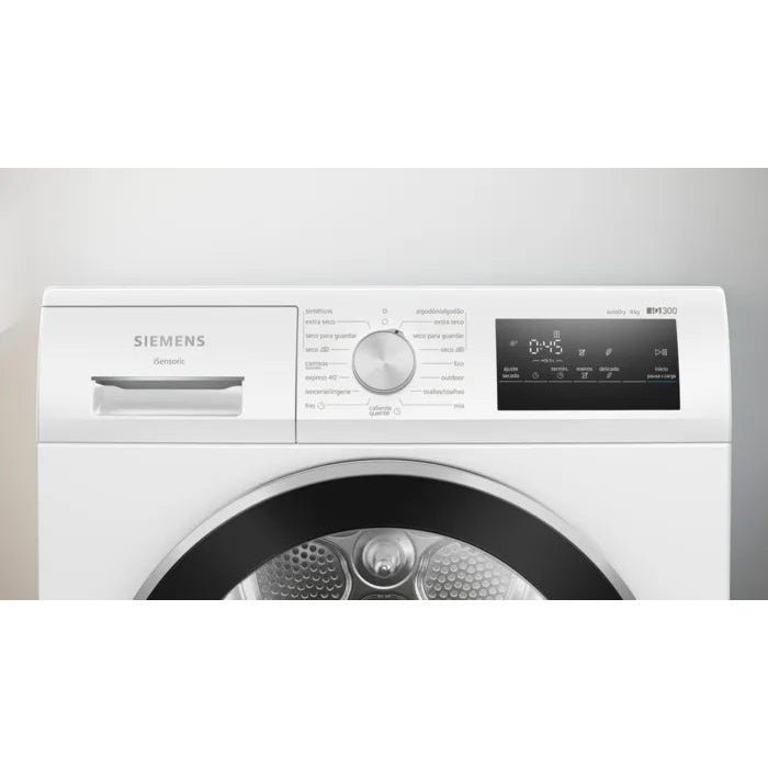 Secador de Roupa Siemens iQ300 WT45HV00ES | 8kg, Bomba de Calor, D