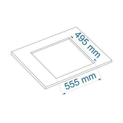 Placa Vitrocerâmica Haeger Vitro Heat 5700 | 5.7kW, Tátil, 3 Zonas