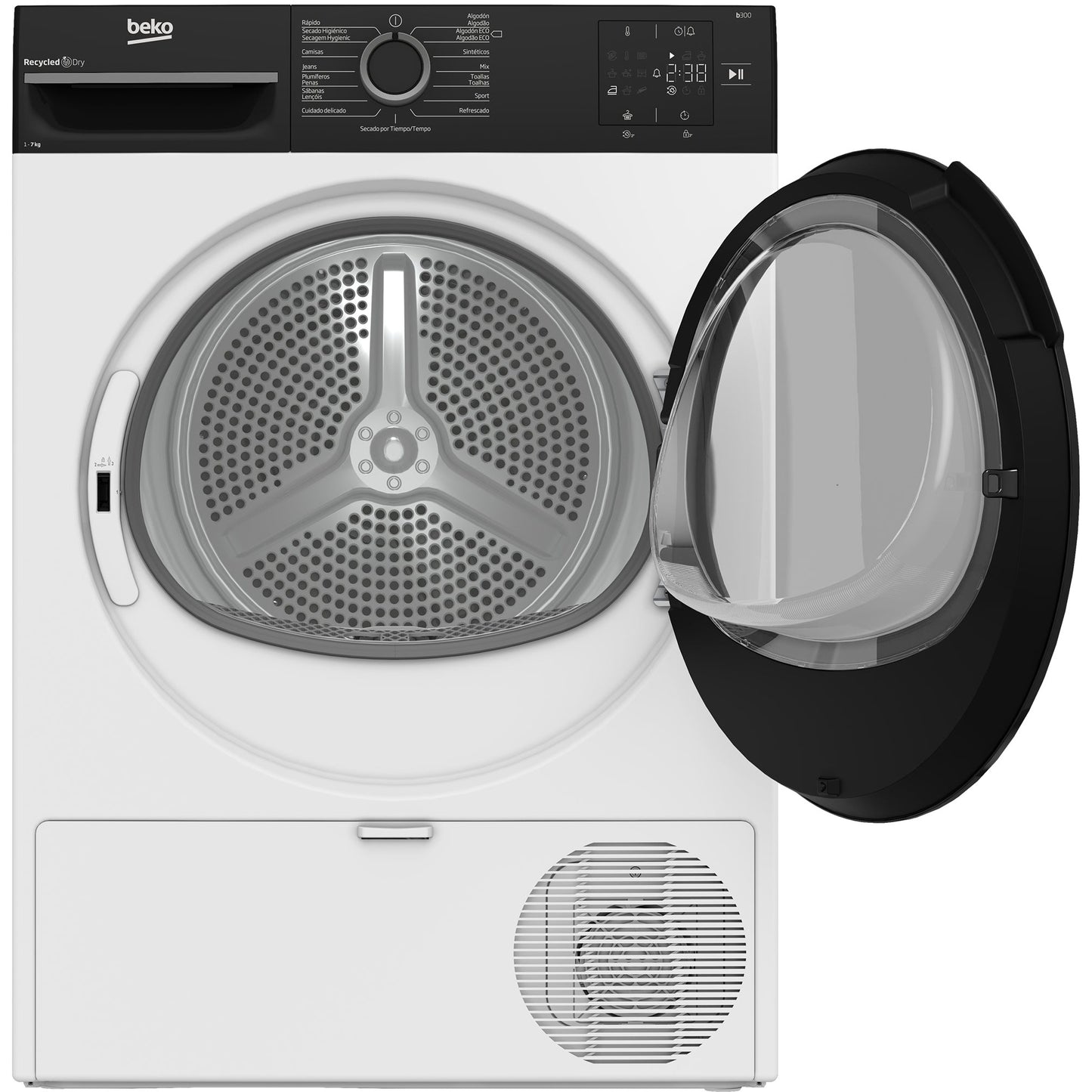 Secador de Roupa BEKO BM3T37230W | 7 kg, Bomba de Calor, Classe E