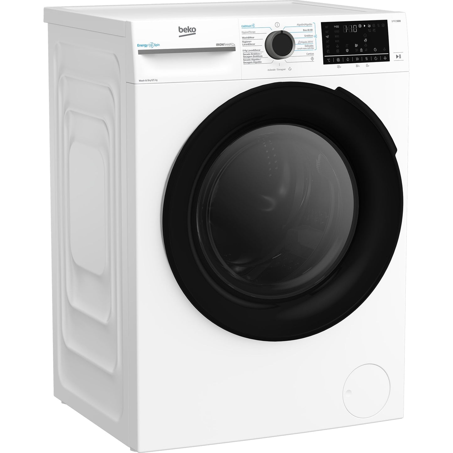 Máquina Lavar e Secar BEKO BM5DFT48437WB | 8kg, 1400 RPM, Classe A