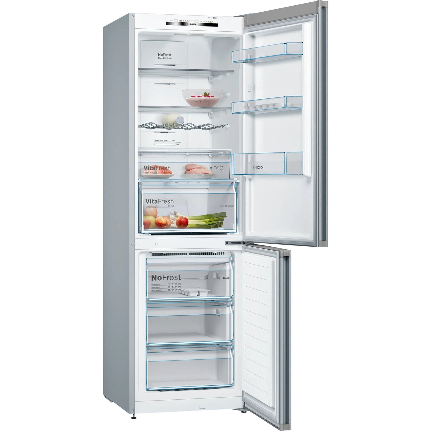 Frigorífico Combinado Bosch KGN36VLD | 326L, Classe D, 36dB