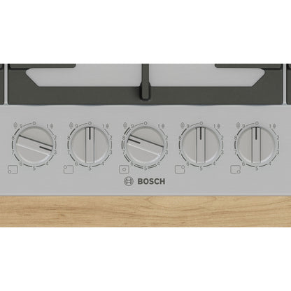 Placa a Gás BOSCH PCR9A5I90 | 5 Queimadores, Inox, 90cm