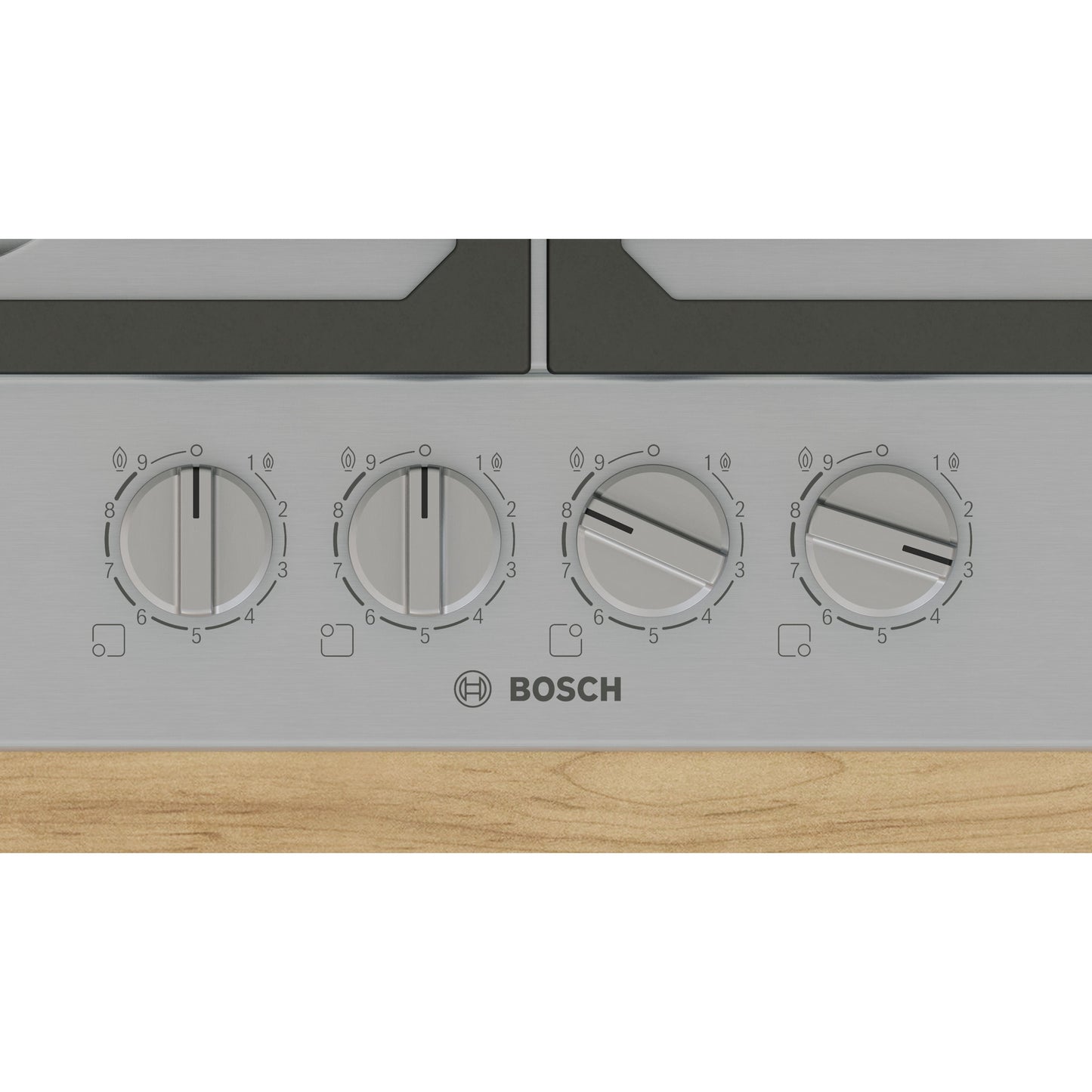 Placa a Gás BOSCH PCP6A5I90 | 4 Queimadores, Inox, 7500W
