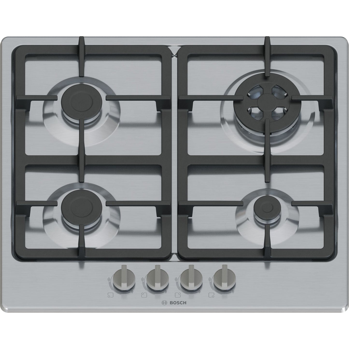 Placa a Gás BOSCH PGH6B5K90 | 4 Queimadores, Inox, 7800W