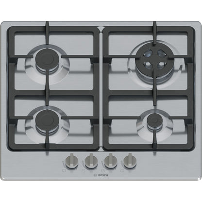 Placa a Gás BOSCH PGH6B5K90 | 4 Queimadores, Inox, 7800W