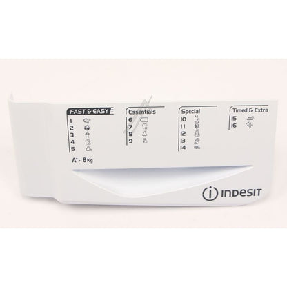 Frente de Gaveta Detergente WHIRLPOOL/INDESIT C00376000 | Máq. Roupa, Original