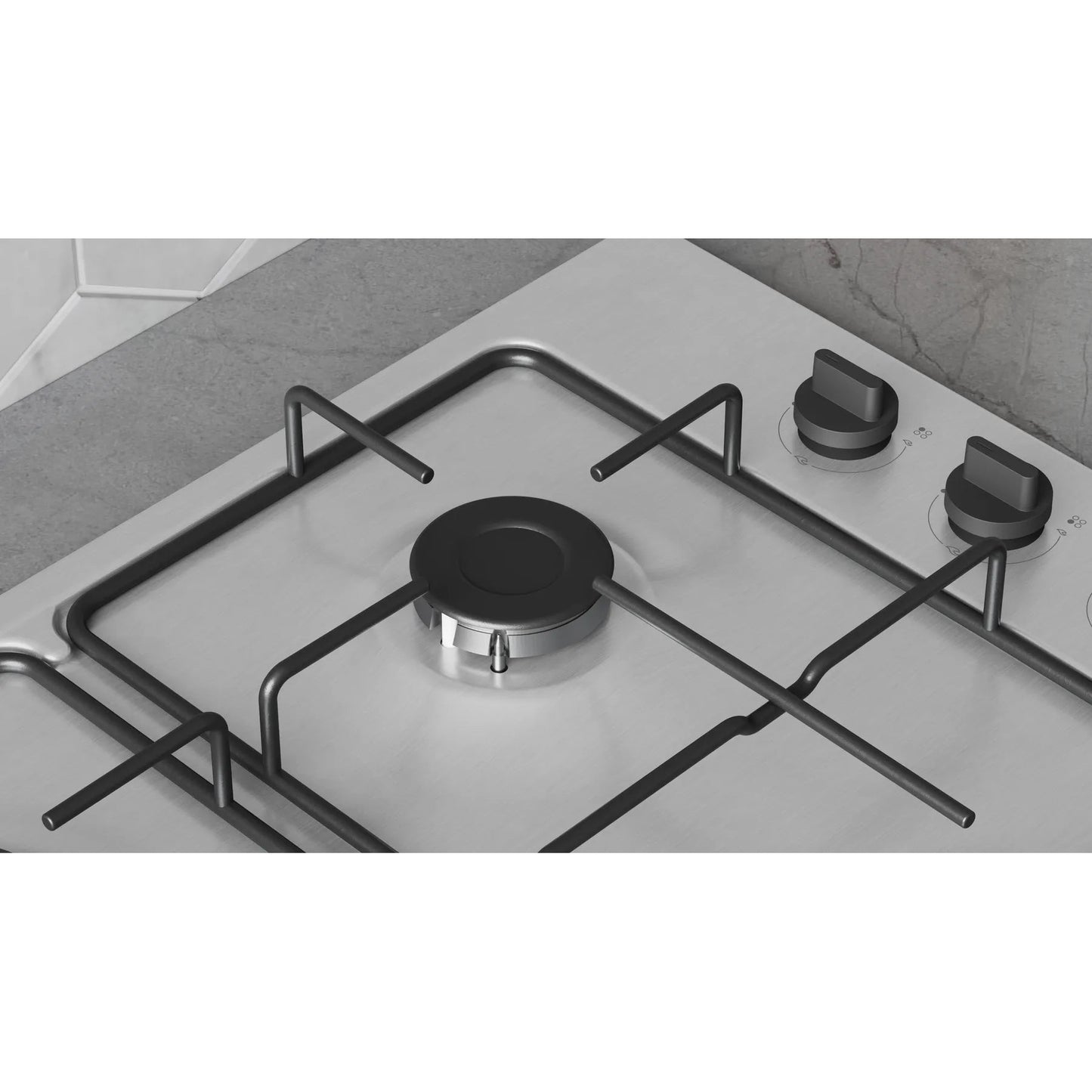 Placa a Gás Balay 3ETX464BB | 4 Queimadores, Inox, 7.500W