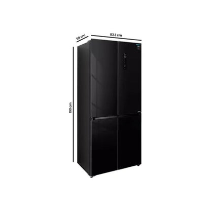 Frigorífico Americano INFINITON AMCB580CD90NEC | 390L, 66L, E
