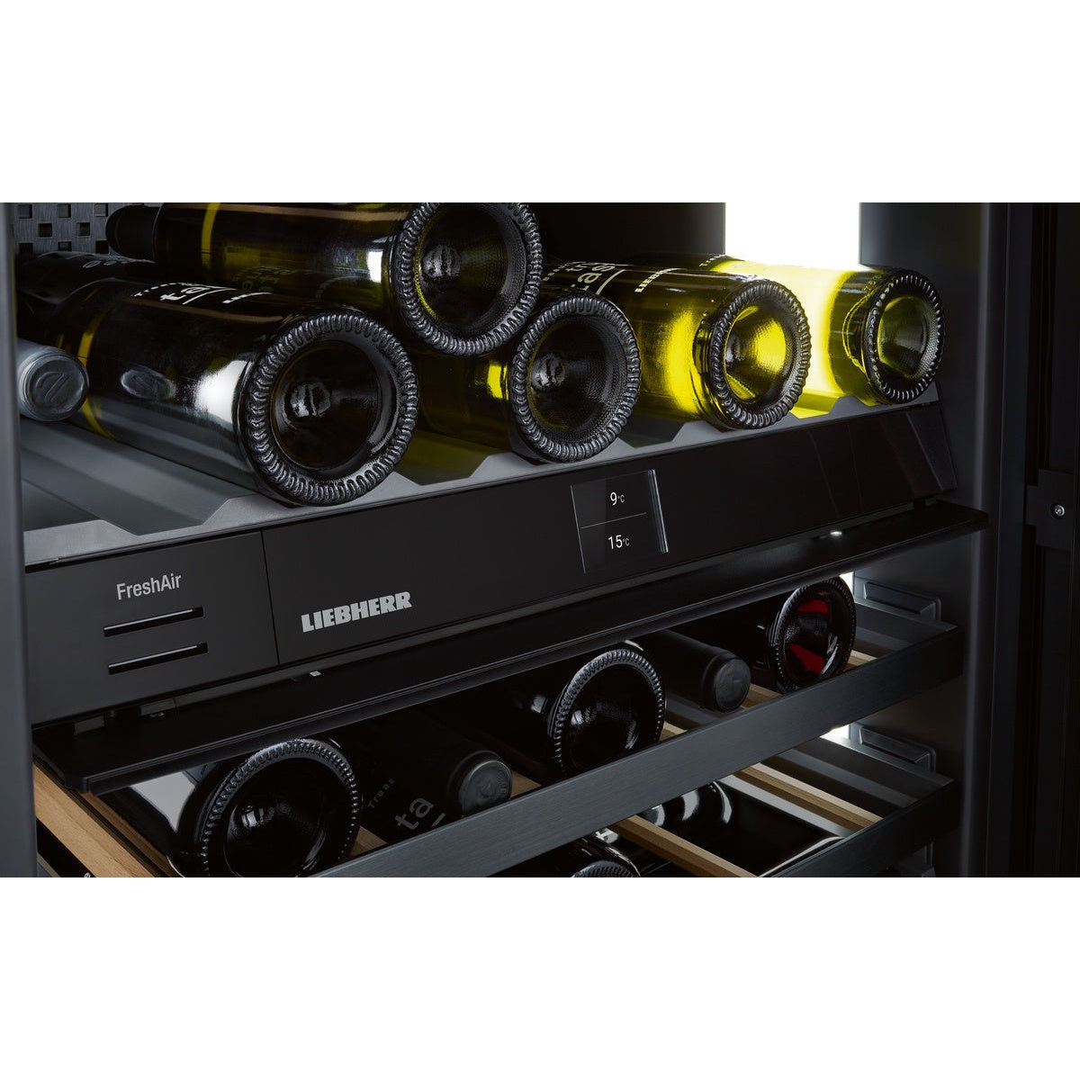 Cave de Vinho Liebherr UWpri 3762 | 38 Garrafas, 2 Zonas, Preto