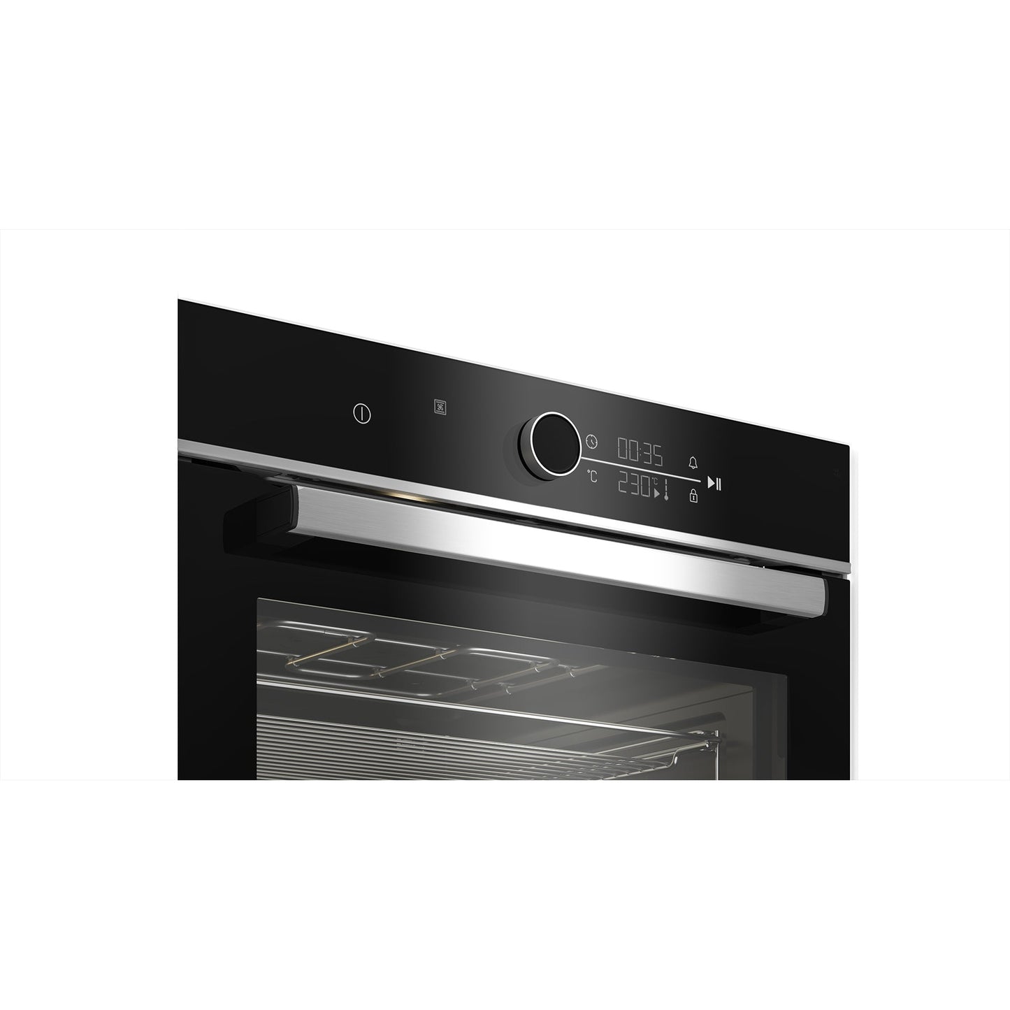 Forno Elétrico Beko BBCM13400XM | 48L, Multifunção, Aço inoxidável