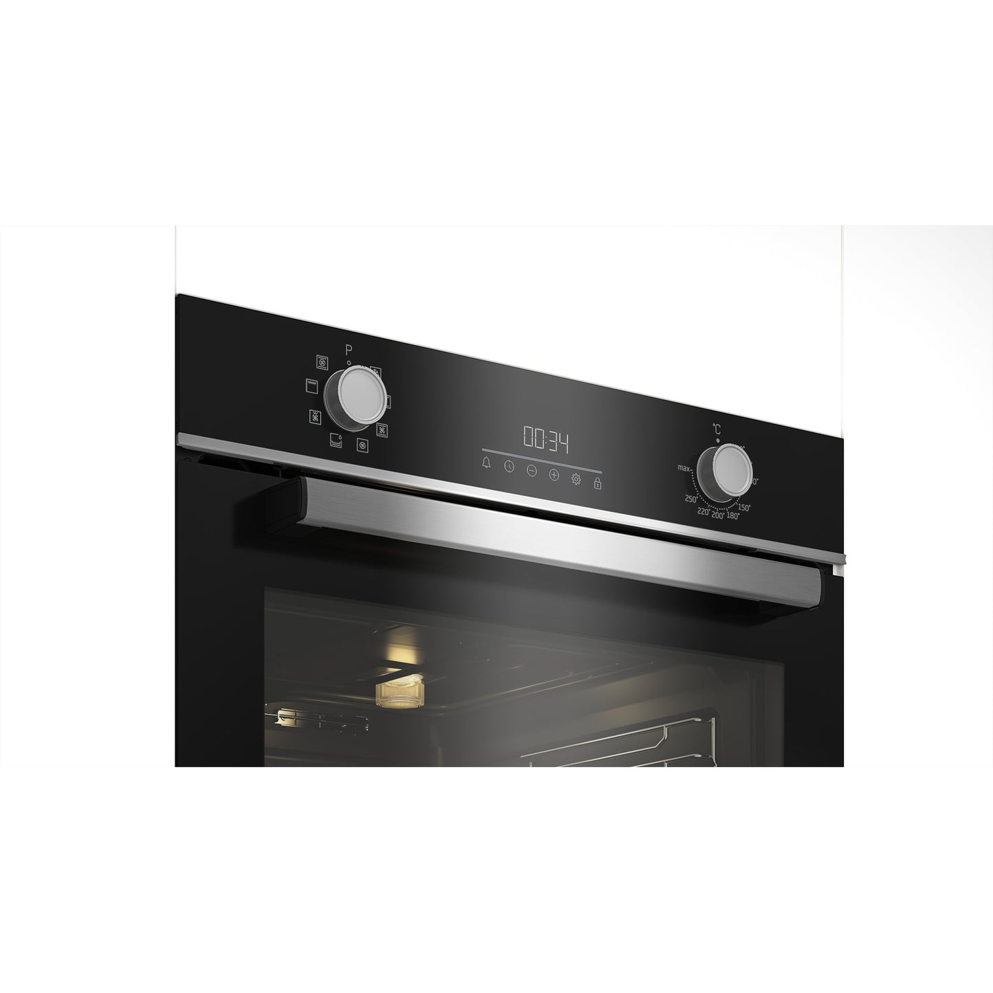 Forno Elétrico Beko BBIM 13300 XD | 72L, Digital, Negro