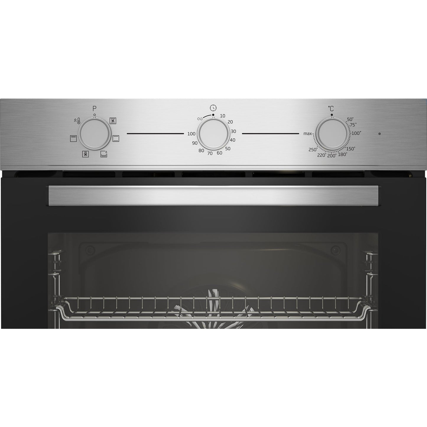 Pack Encastre Forno + Placa Beko BBSE12131CXD | Forno 66L, Placa Gás 4 Zonas