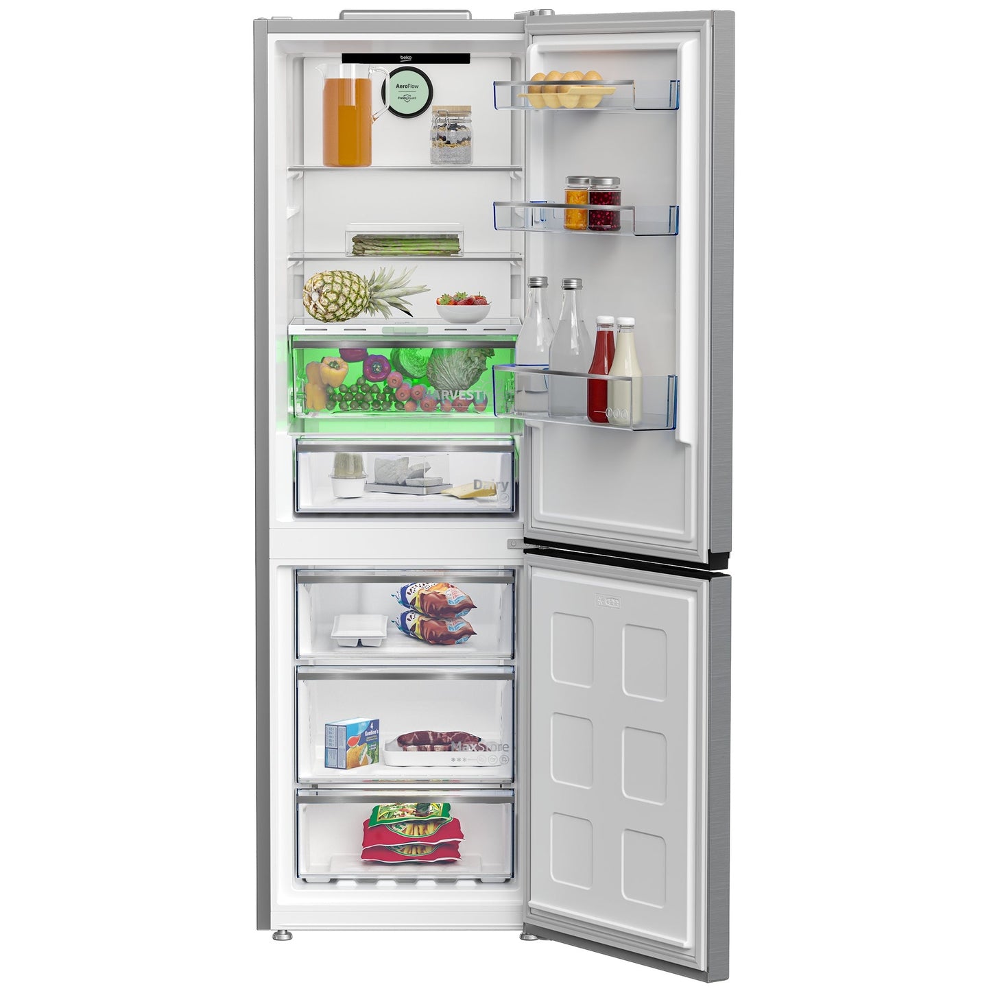 Combinado BEKO B5RCNE365LXB | 316L, HarvestFresh, Classe D