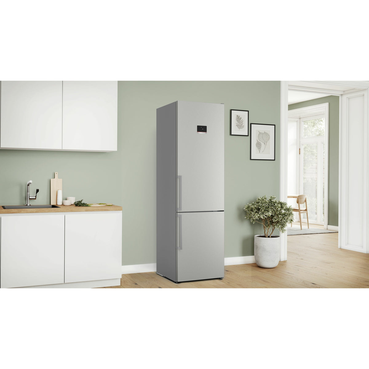 Frigorífico Combinado Bosch KGN397ICT | 363L, NoFrost, Inox