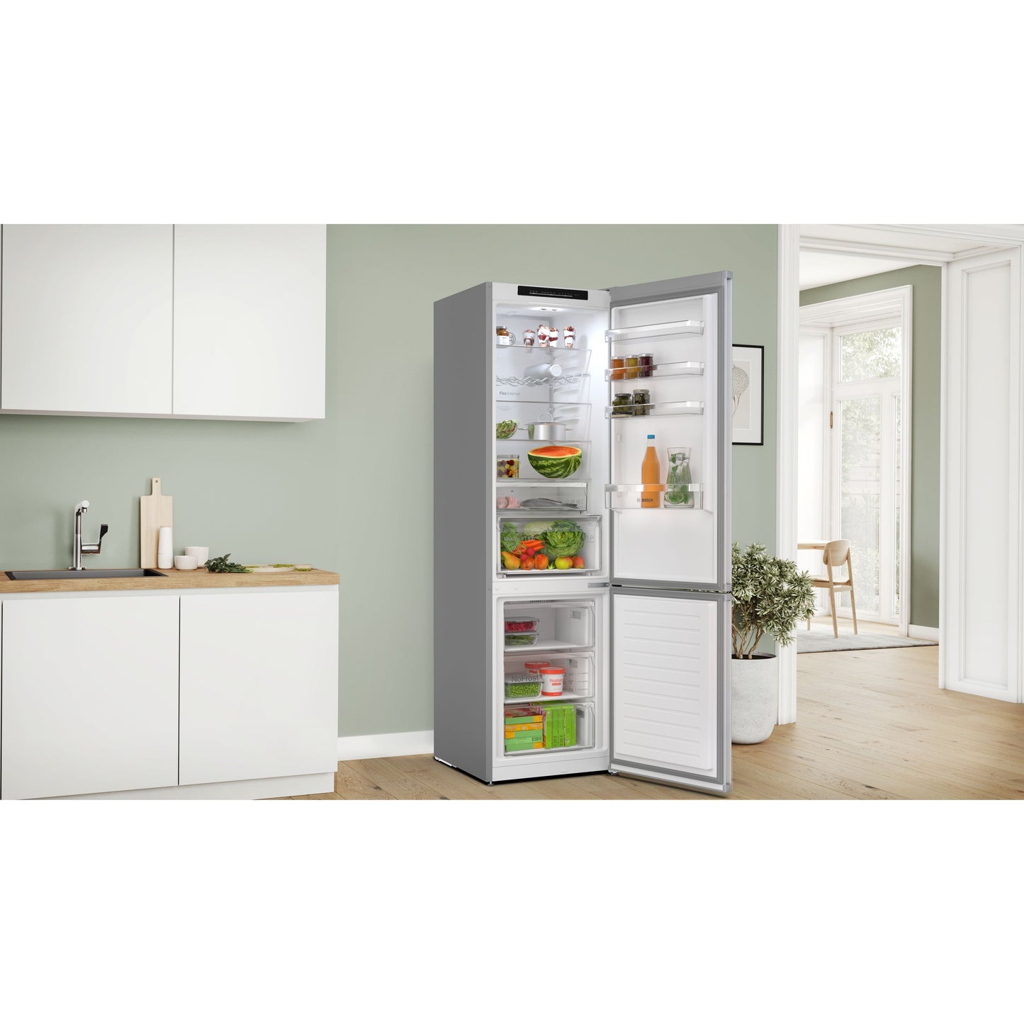 Frigorífico Combinado Bosch KGN392LAG | 363L, 29dB, Classe A