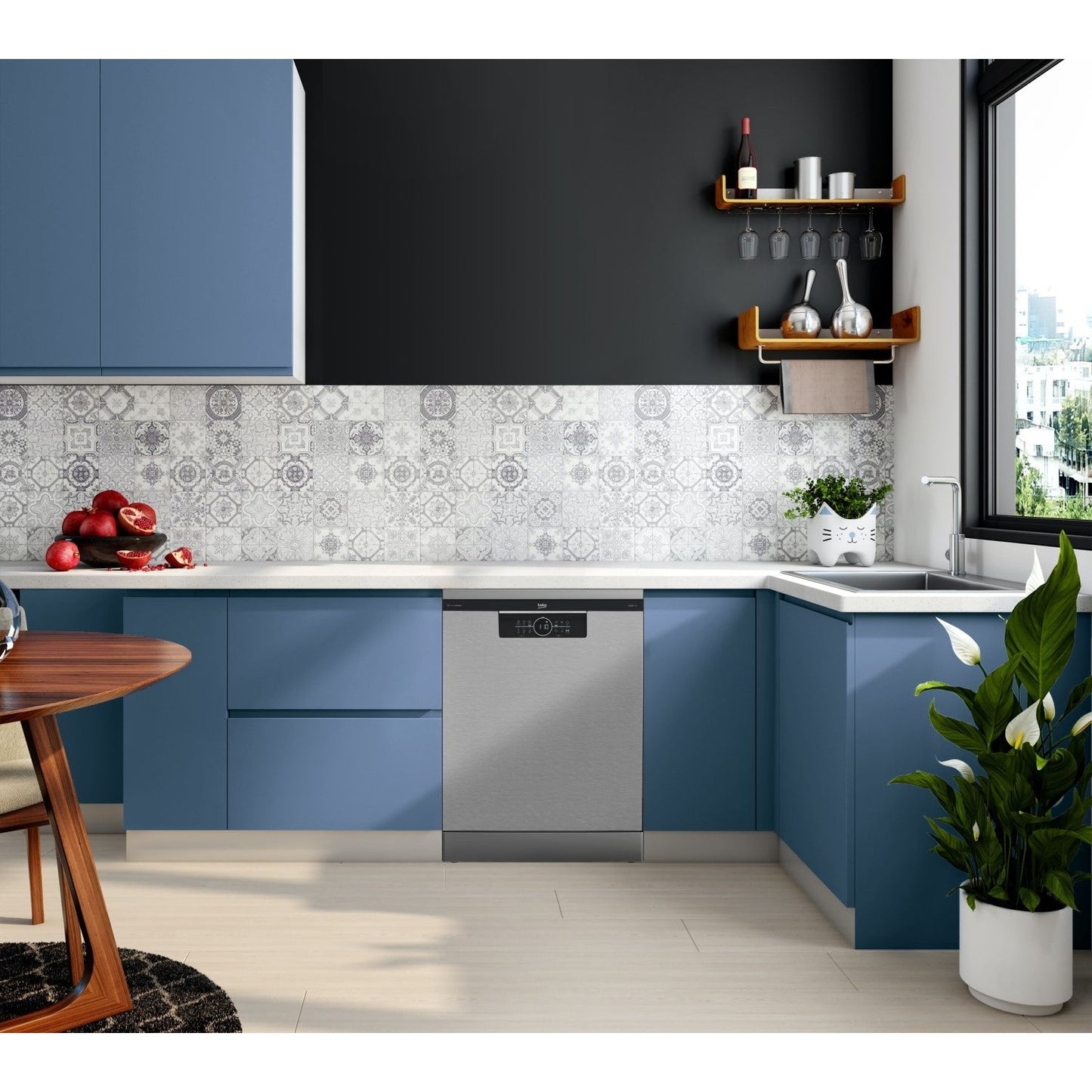 Máquina de Lavar Loiça BEKO BDFN26450XC | 14 Talheres, 42dB, Classe B