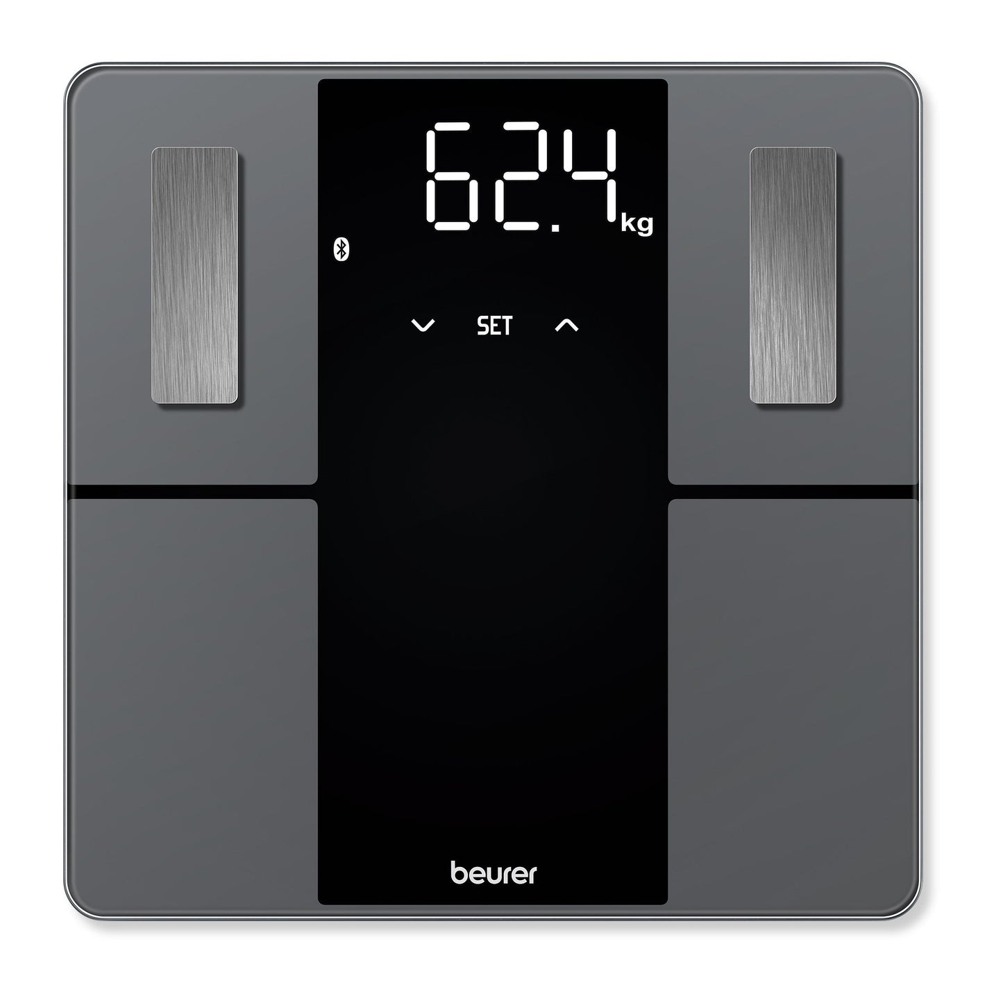 Balança Diagnóstico Beurer BF500 | Bluetooth, 180kg, Vidro