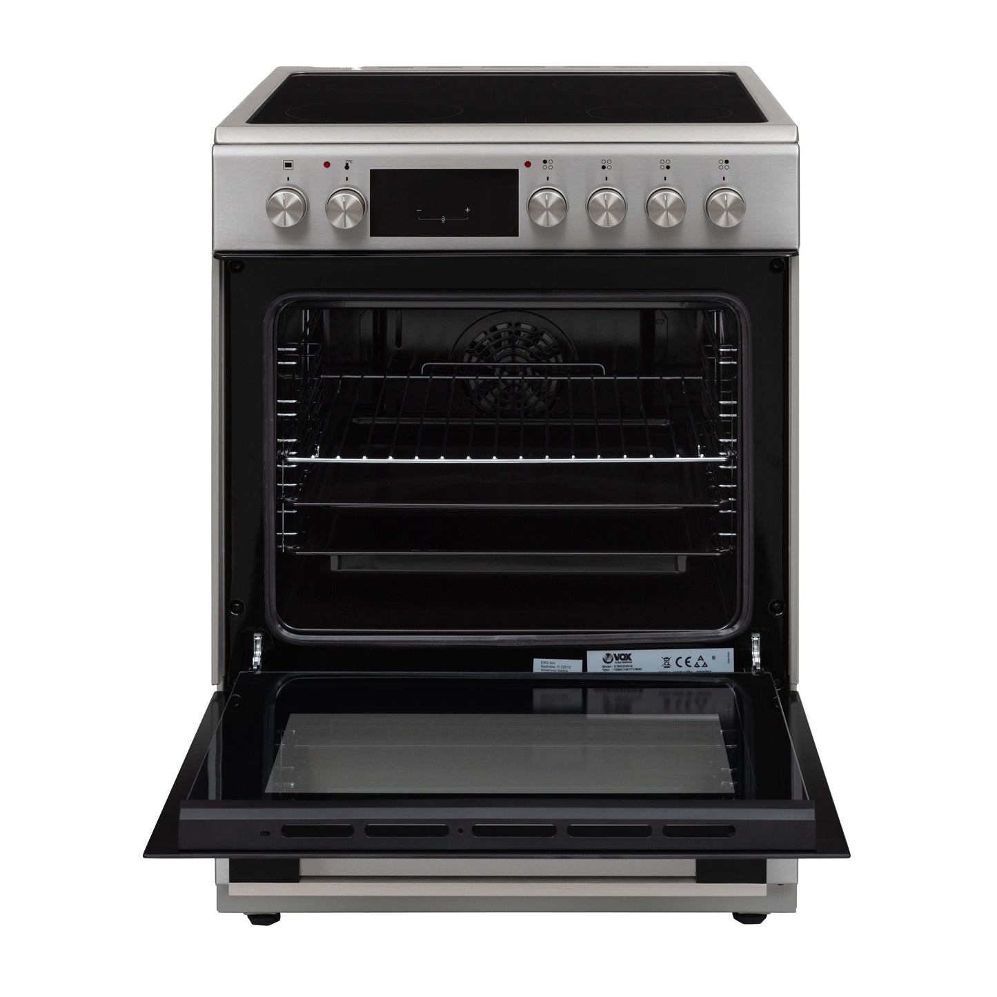 Fogão Elétrico VOX CTR6355IXQ | Forno Elétrico, 69L, Inox