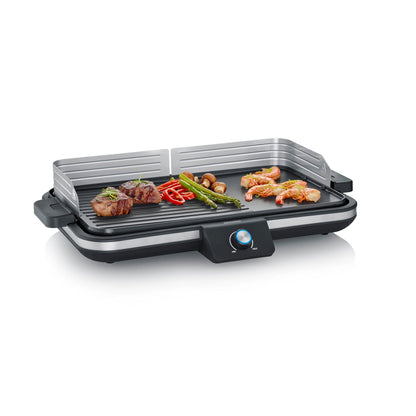 Grelhador Severin PG8564 | 2000W, Antiaderente, Fácil de limpar
