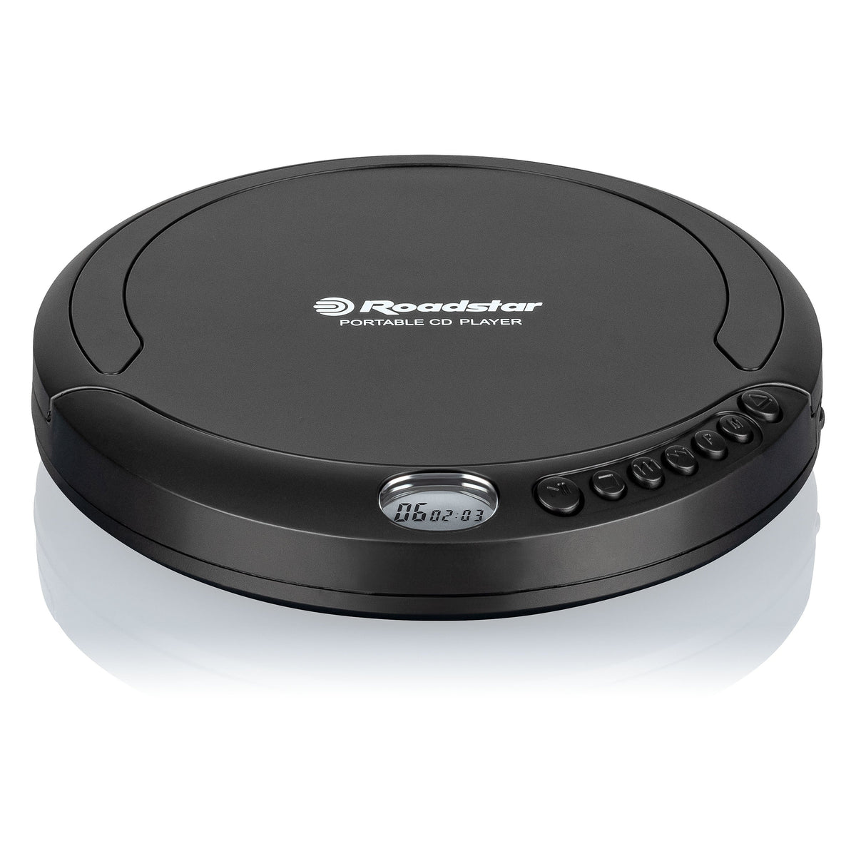 Leitor de CD Roadstar PCD435NCD | LCD, Entrada 3.5mm, Pilhas AA