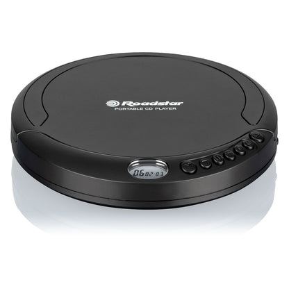 Leitor de CD Roadstar PCD435NCD | LCD, Entrada 3.5mm, Pilhas AA