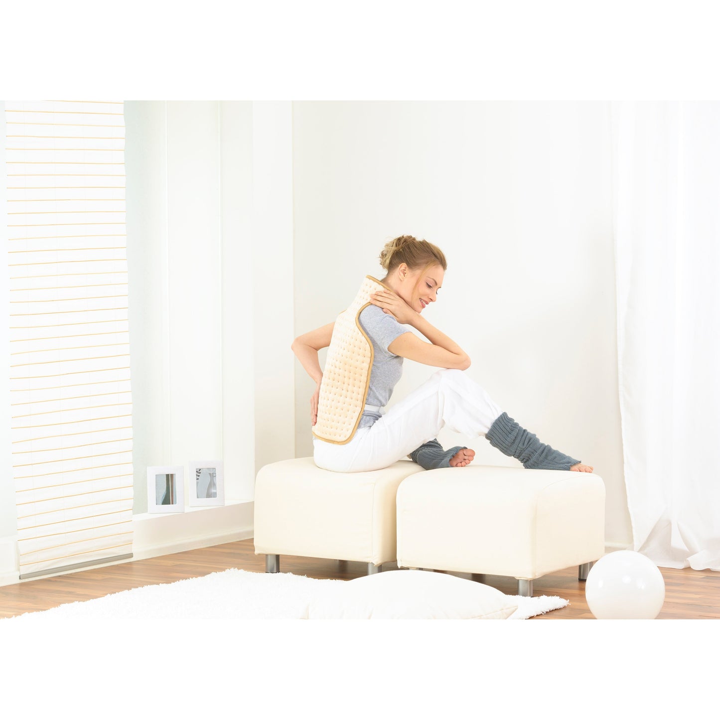 Almofada Elétrica Beurer HK58 | 62x42 cm, 6 Níveis Temperatura, 100W