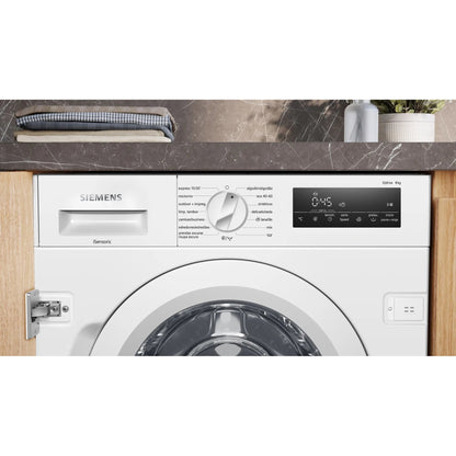 Máquina de Lavar Roupa Encastre Siemens WI14W542ES | 8 kg, 1400 rpm, C
