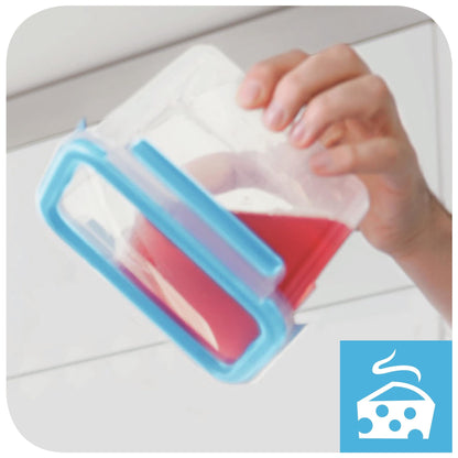 Caixa Plástico Tefal K3021112 | 0.55L, Clip&Close, Micro-ondas