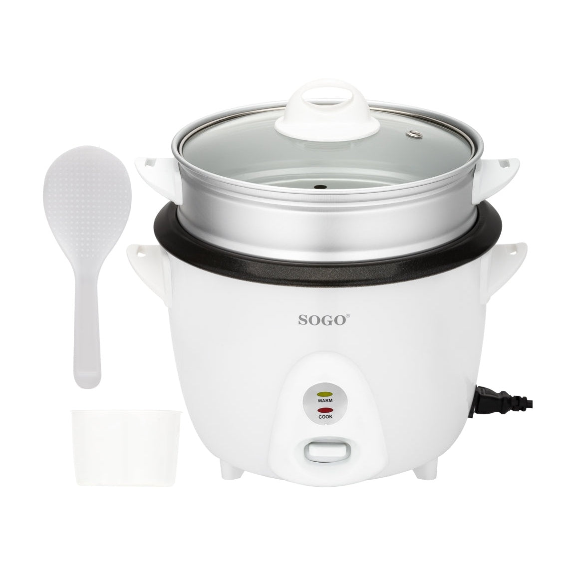 Arrozeira Elétrica Sogo ARRSS10065 | 1.5L, Manter quente, 500W