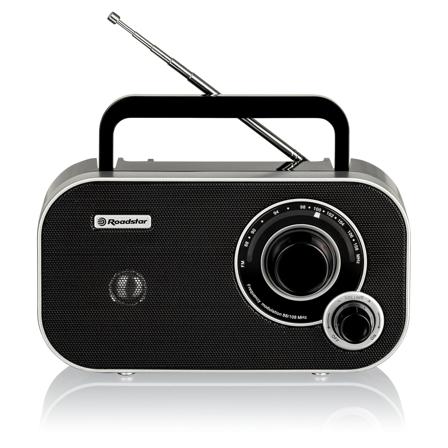 Rádio Roadstar TRA2235/BK | FM, Pilhas, 0.8W
