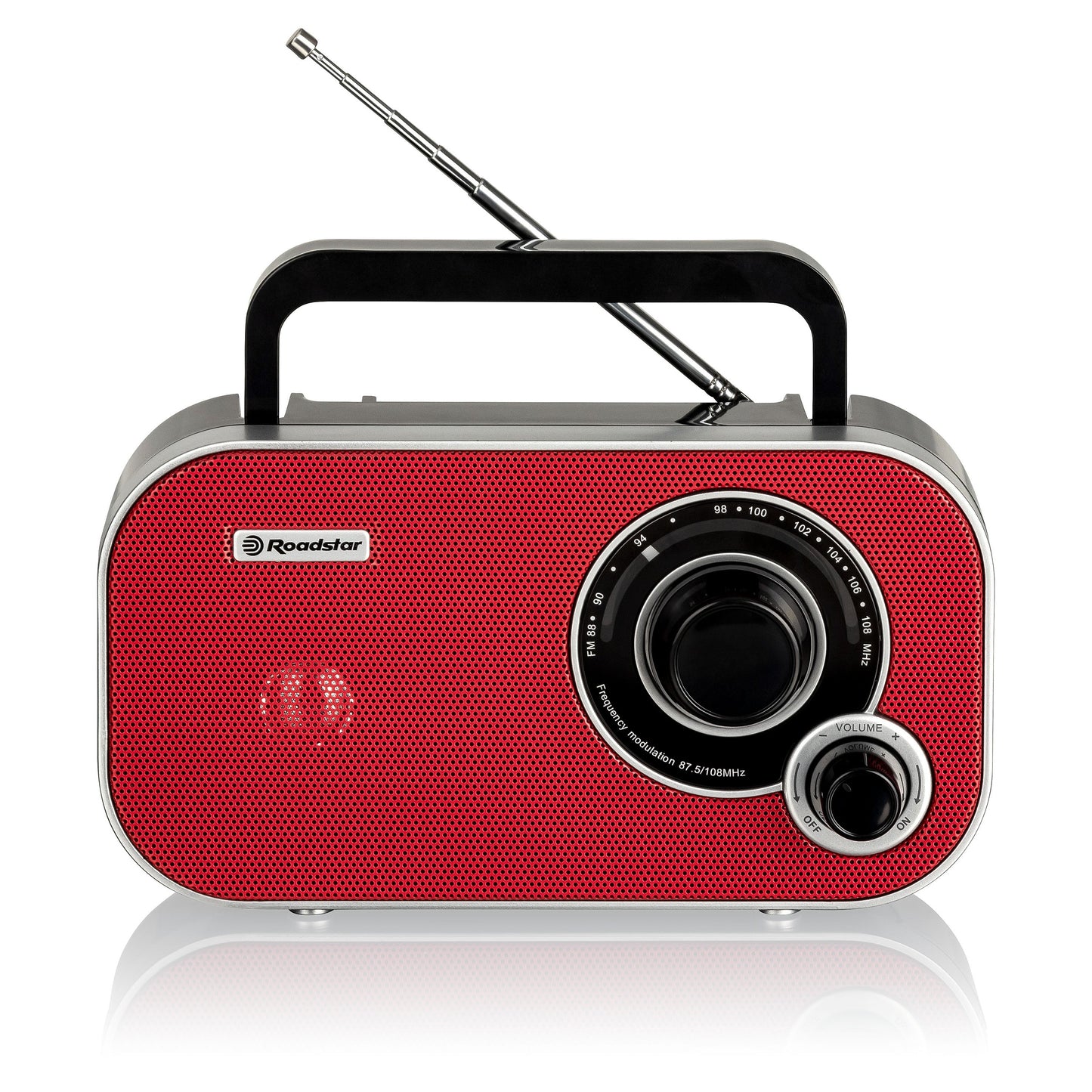 Rádio Roadstar TRA2235/RD | FM, Pilhas, 3.5mm