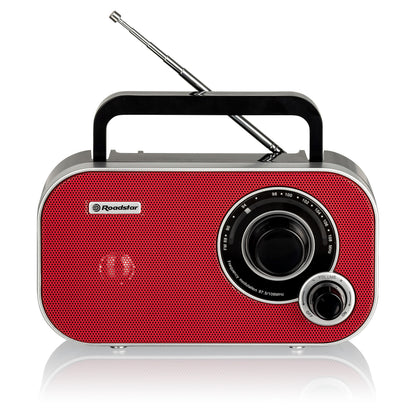Rádio Roadstar TRA2235/RD | FM, Pilhas, 3.5mm
