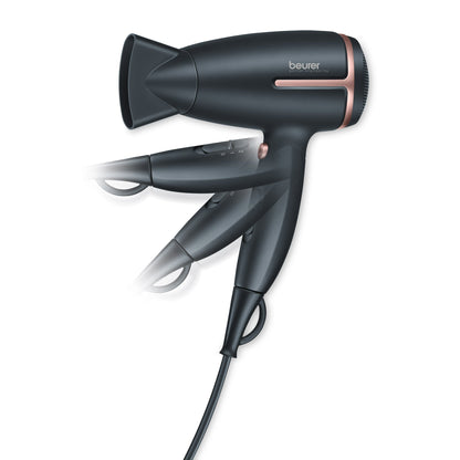 Secador de Cabelo Beurer HC25 | 1600W, Iões, 2 Velocidades