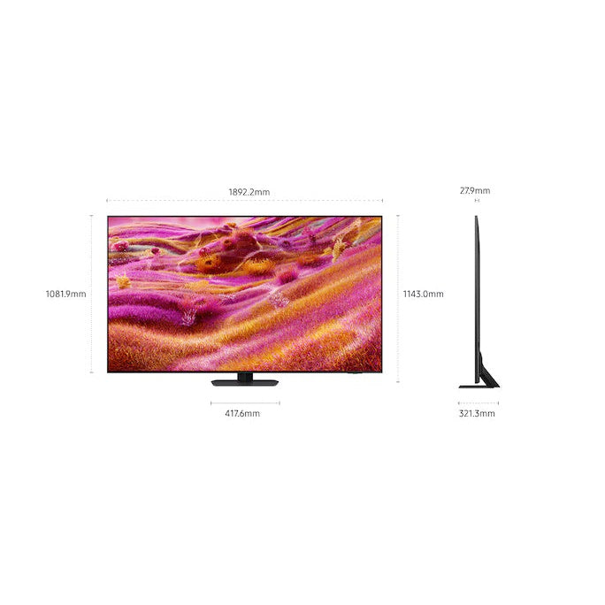 TV Samsung 85QN90F | 85", Mini LED, 4K, 165Hz