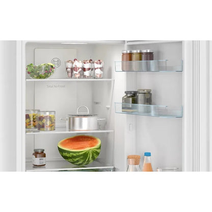 Frigorífico Combinado BOSCH KGN33NWDA | 279L, Classe D, No Frost