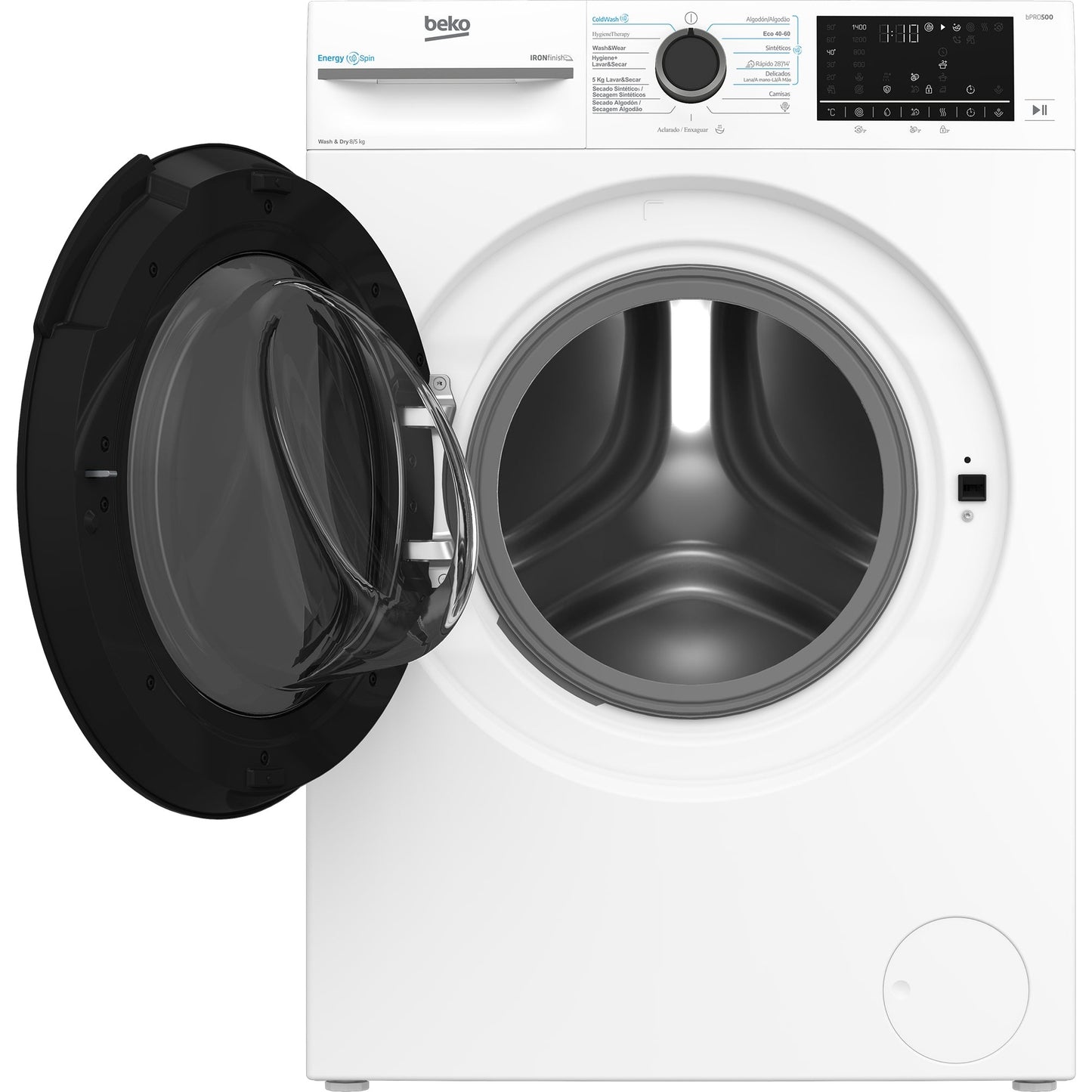 Máquina Lavar e Secar BEKO BM5DFT48437WB | 8kg, 1400 RPM, Classe A