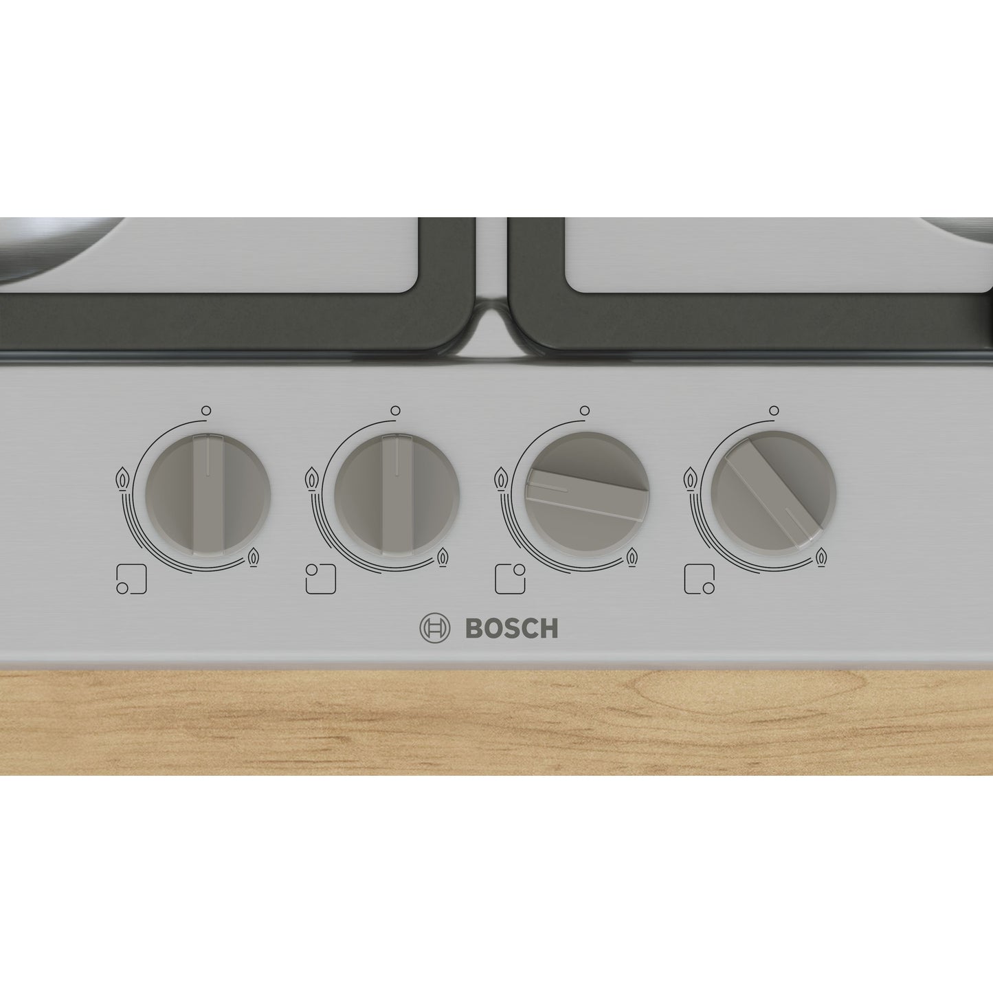 Placa a Gás BOSCH PGH6B5K90 | 4 Queimadores, Inox, 7800W