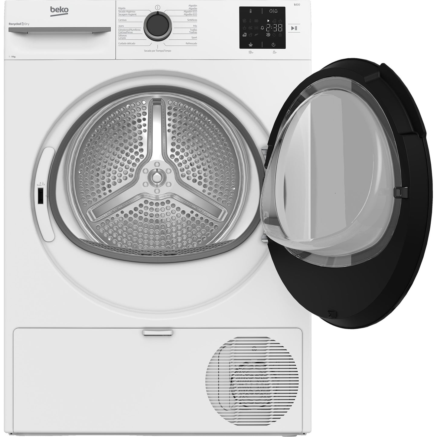 Secador de Roupa BEKO BM3T39220WB | 9 kg, Bomba de Calor, Classe E