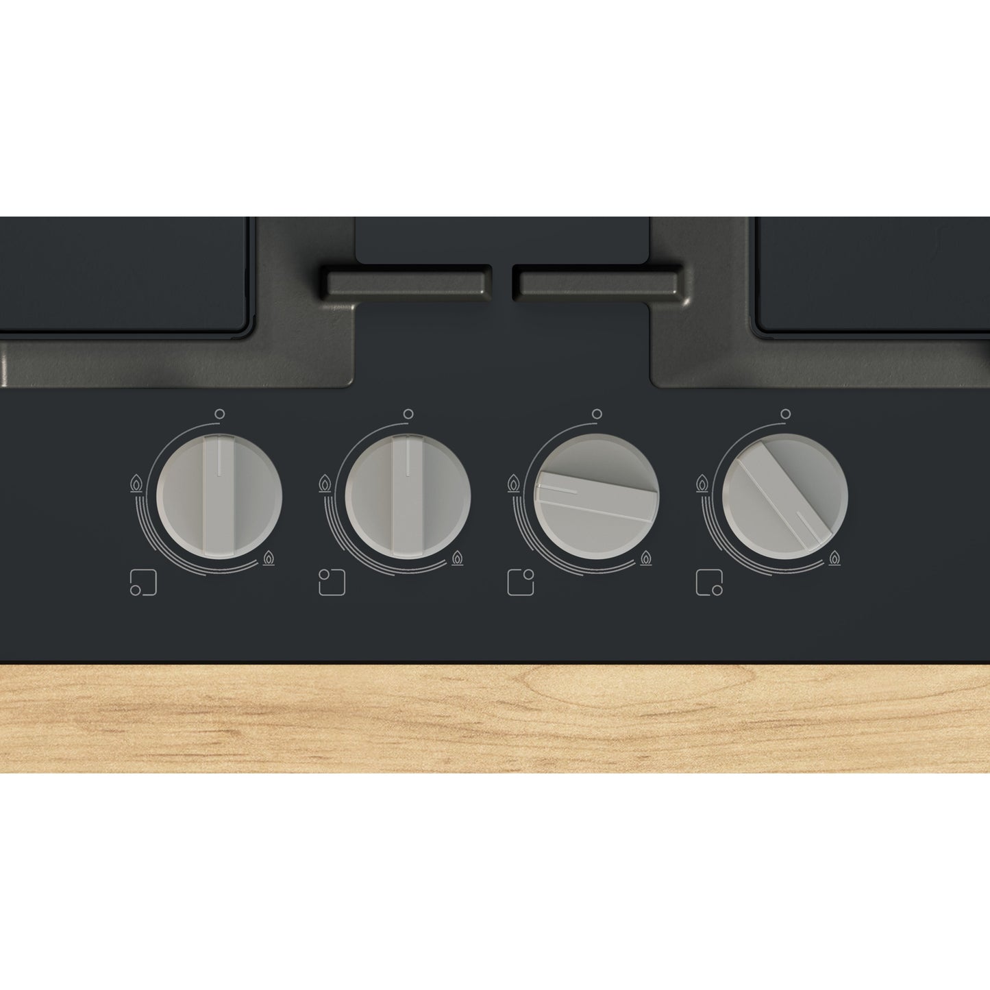 Placa a Gás Bosch PNP6B6K40 | 4 Queimadores, Vidro Preto, 60cm