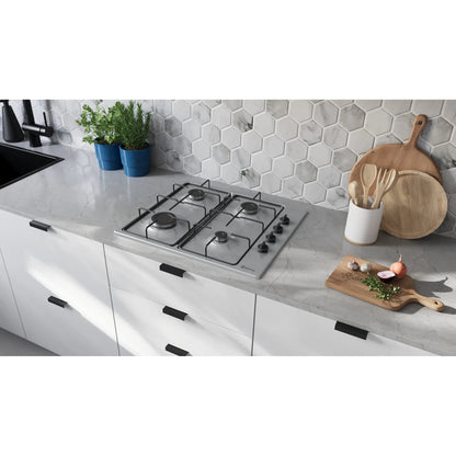 Placa a Gás Balay 3ETX464BB | 4 Queimadores, Inox, 7.500W