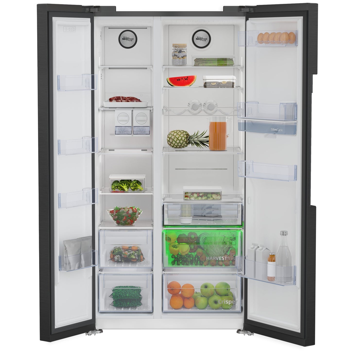 Frigorífico Americano Beko GN163241XBRN | 576L, Classe E, 38dB