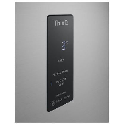 Frigorífico LG GTBV44PYBKD | 700mm, 361L, E