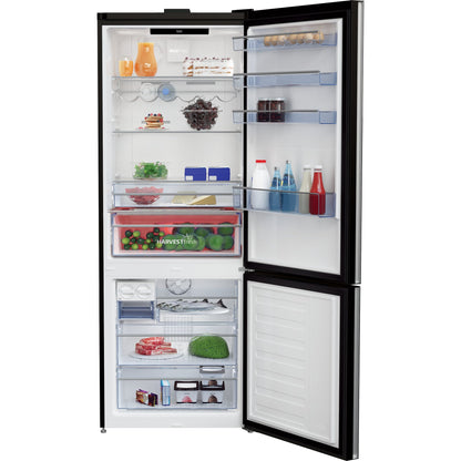 Frigorífico Combinado Beko RCNE560E60ZGBHN | 560L, Classe D, HomeWiz
