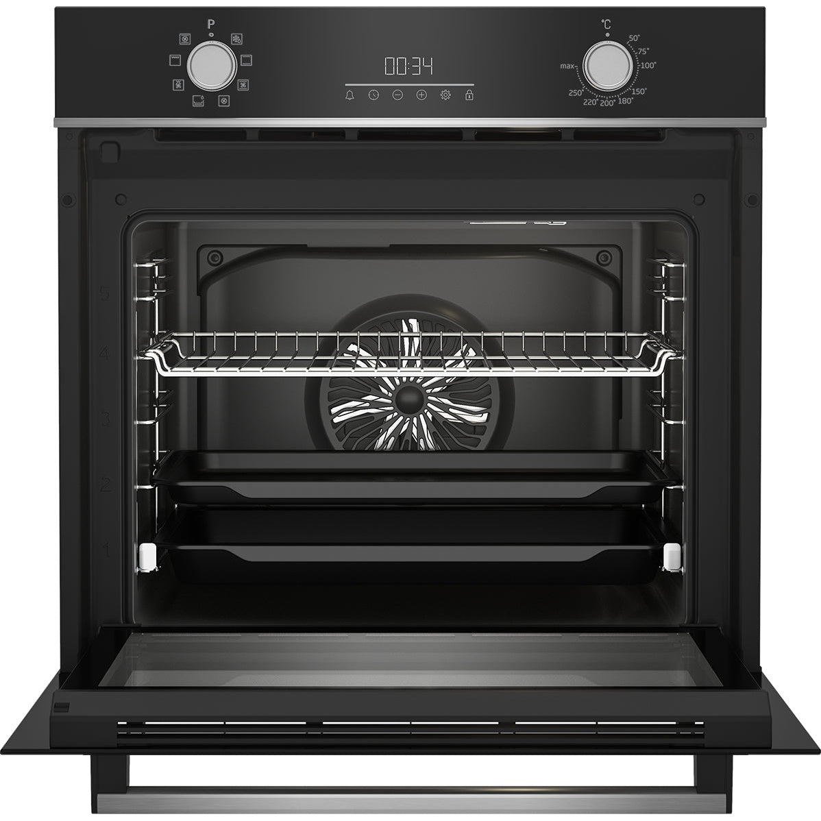 Forno Elétrico Beko BBIM 13300 XD | 72L, Digital, Negro
