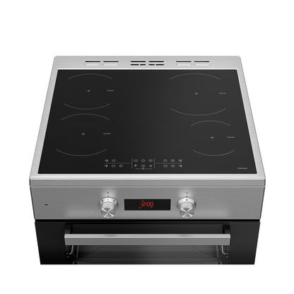 Fogão Indução BEKO FSM89302GXS | 4 Zonas, Forno Elétrico, 72L
