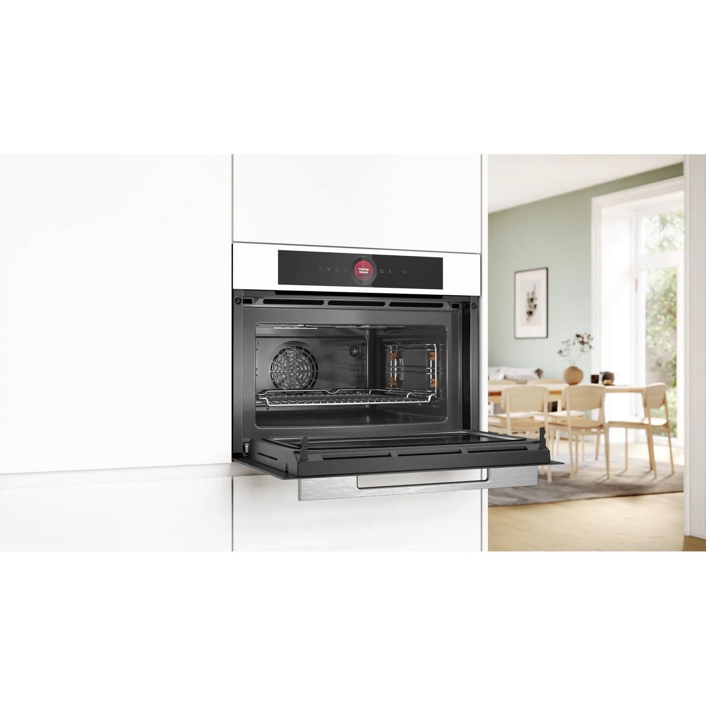 Forno Compacto Bosch CMG7241W1 | 45L, Micro-ondas, Air Fry