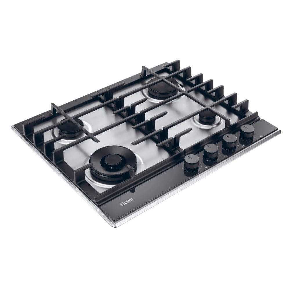 Placa a Gás Haier HAHG6BF4TX | 4 Queimadores, Inox